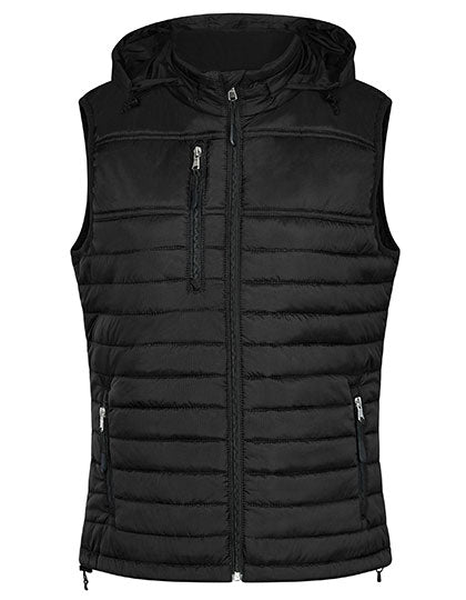 Women´s Hooded Performance Body Warmer Black