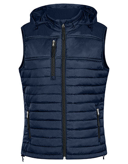 Women´s Hooded Performance Body Warmer Navy