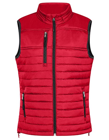 Women´s Hooded Performance Body Warmer Red