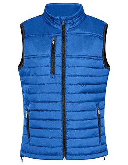 Women´s Hooded Performance Body Warmer Royal Blue