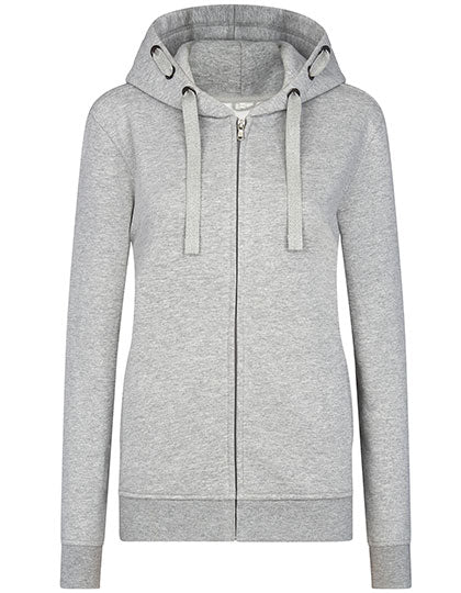 Women´s Premium Hooded Jacket Grey Melange