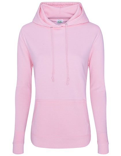 Women´s College Hoodie Baby Pink