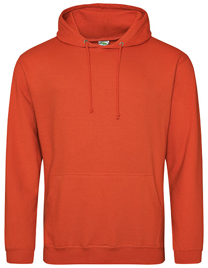 College Hoodie Burnt Orange