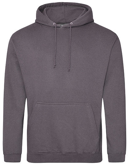 College Hoodie Steel Grey (Solid)