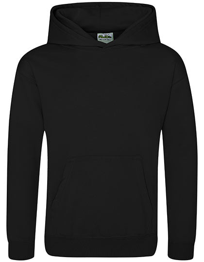 Kids´ Sports Polyester Hoodie Jet Black