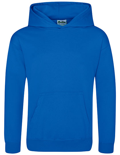 Kids´ Sports Polyester Hoodie Royal Blue