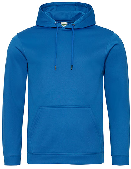 Sports Polyester Hoodie Royal Blue