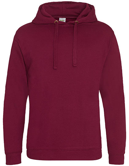 Epic Print Hoodie Burgundy