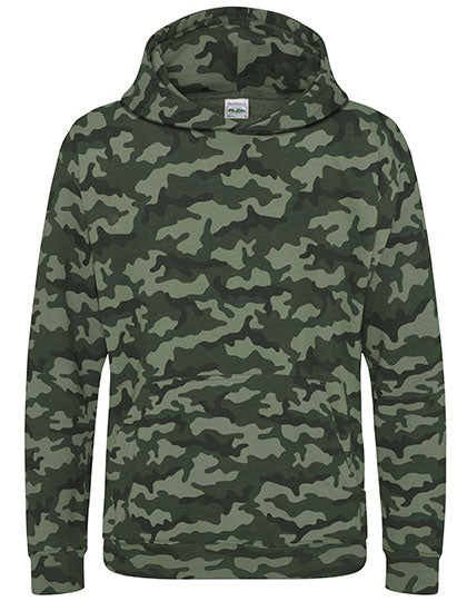 Kids´ Camo Hoodie Green Camo
