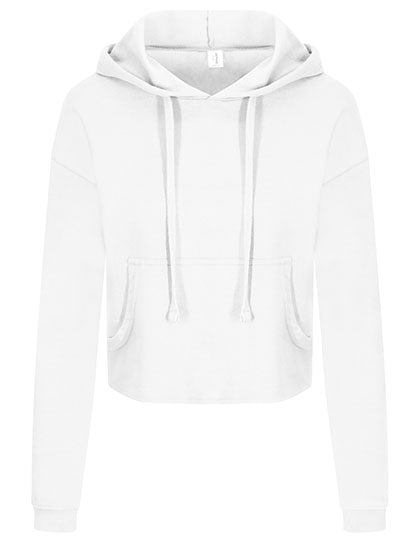 Women´s Cropped Hoodie Arctic White