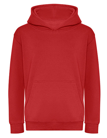 Kids´ Organic Hoodie Fire Red
