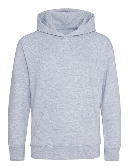 Kids´ Organic Hoodie Heather Grey