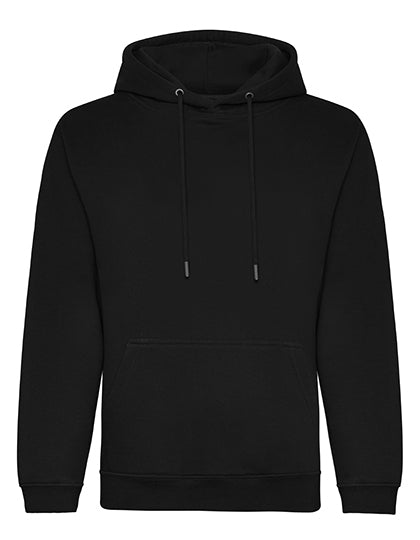 Organic Hoodie Deep Black