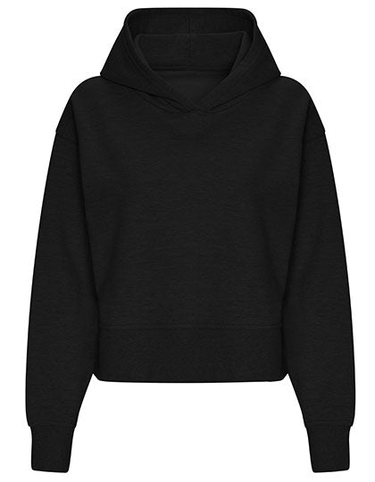 Women's Relaxed Hoodie Deep Black