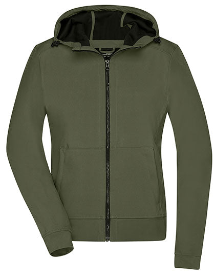 JN1145 Ladies´ Hooded Softshell Jacket