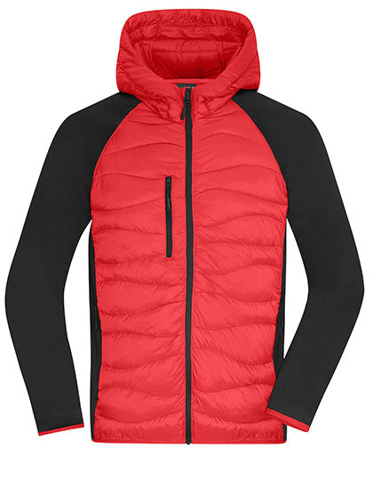 Men´s Hybrid Jacket Red