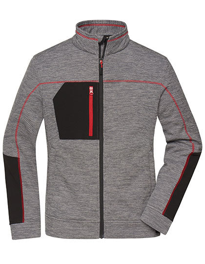 Ladies´ Structure Fleece Jacket Carbon Melange