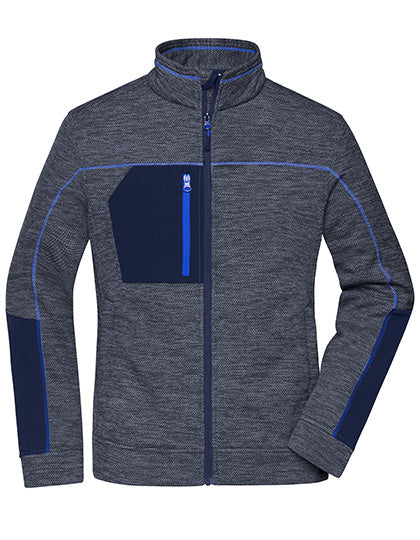 Ladies´ Structure Fleece Jacket Navy Melange
