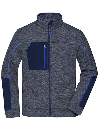 Men´s Structure Fleece Jacket Navy Melange