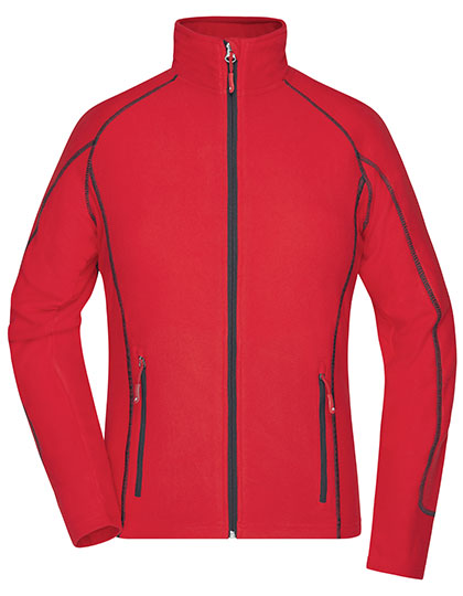 Ladies´ Structure Fleece Jacket Red