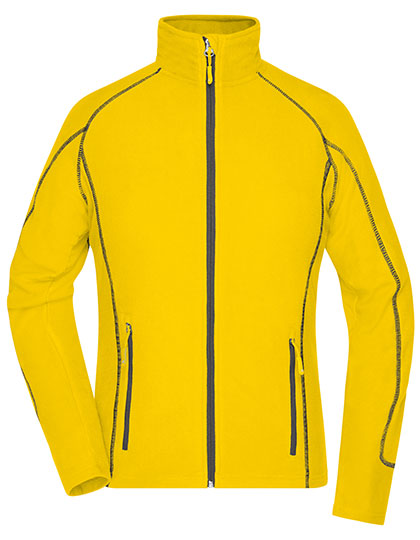 Ladies´ Structure Fleece Jacket Yellow