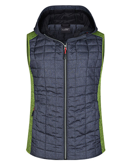 JN767 Ladies´ Knitted Hybrid Vest