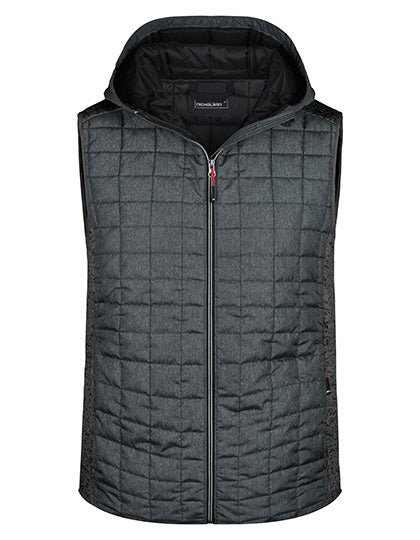 JN768 Men´s Knitted Hybrid Vest