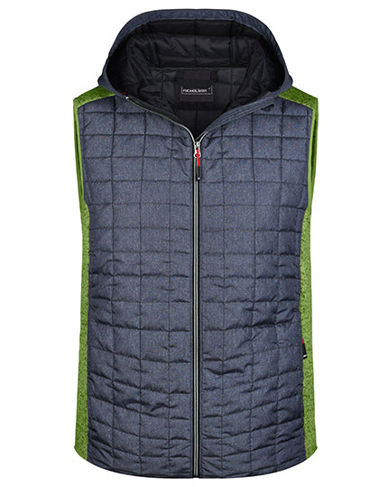 JN768 Men´s Knitted Hybrid Vest