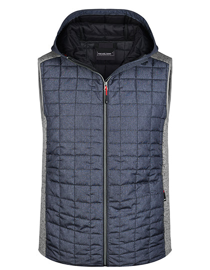 JN768 Men´s Knitted Hybrid Vest