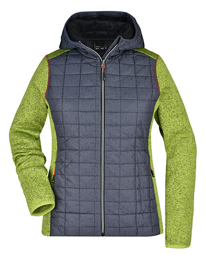 JN771 Ladies´ Knitted Hybrid Jacket