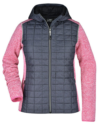 JN771 Ladies´ Knitted Hybrid Jacket
