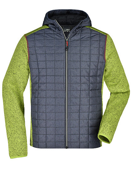 JN772 Men´s Knitted Hybrid Jacket