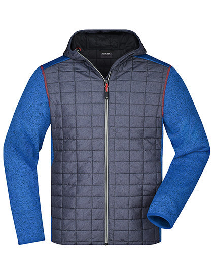 JN772 Men´s Knitted Hybrid Jacket