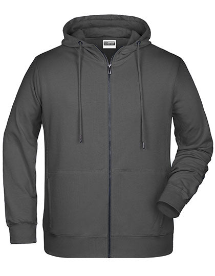 Men´s Zip-Hoody Graphite (Solid)