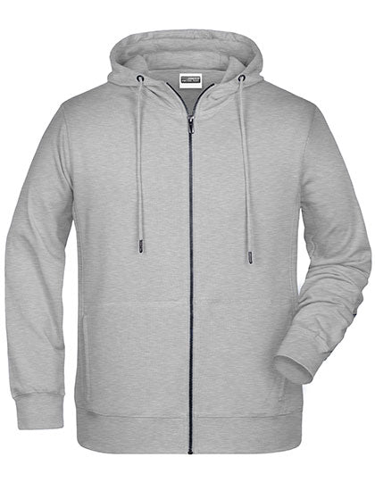 Men´s Zip-Hoody Grey Heather