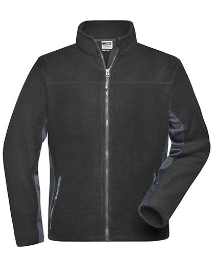 Men´s Workwear Fleece Jacket -STRONG- Black