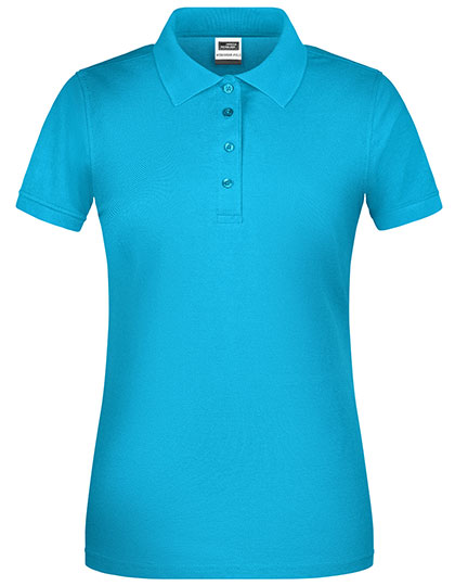 Ladies´ Bio Workwear Polo Turquoise