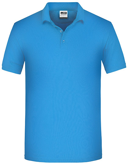 Men´s Bio Workwear Polo Aqua