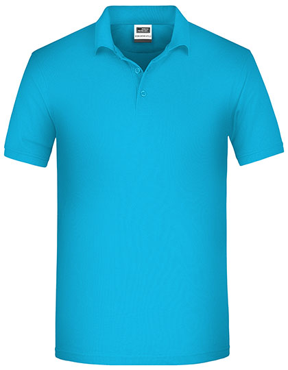Men´s Bio Workwear Polo Turquoise