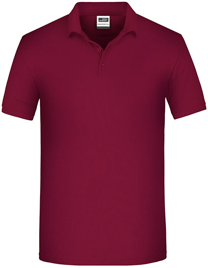 Men´s Bio Workwear Polo Wine