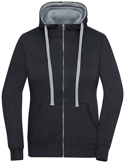 Ladies´ Lifestyle Zip-Hoody Black