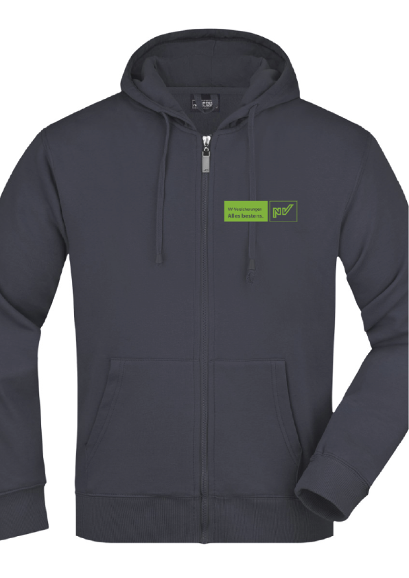 Herren Sweatjacke "All up Stee"